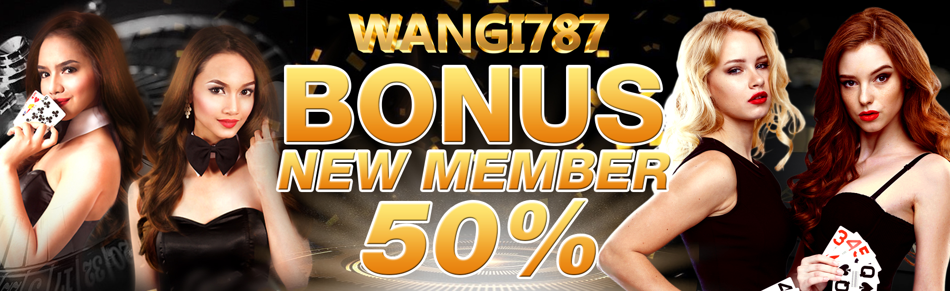 BONUS NEW MEMBER 50%