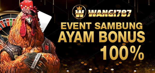 BONUS SABUNG AYAM 100%